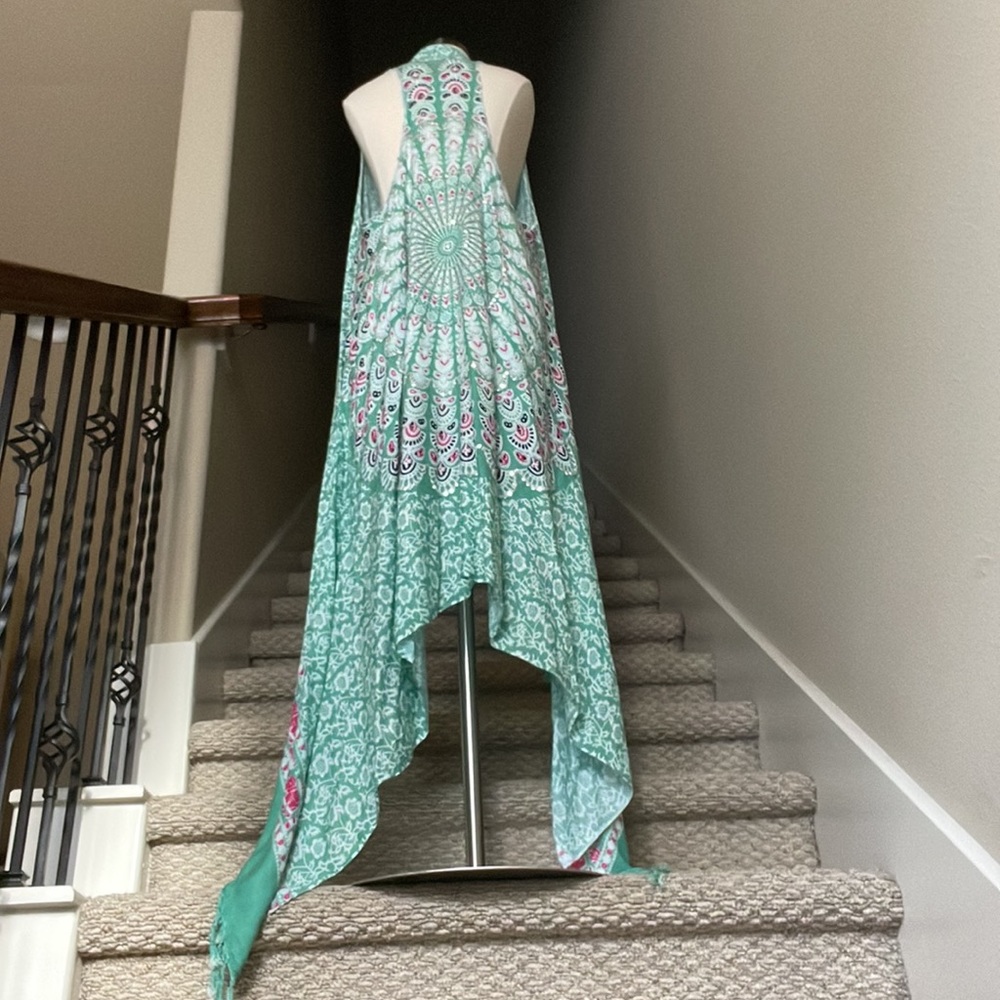 Sz M/L sequin design cover up